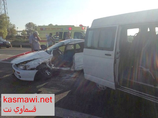  حادث طرق دام قرب العفولة  ومصرع ناريمان عبد الرازق (36 عاما) وإصابة شقيقتها من المقيبلة  